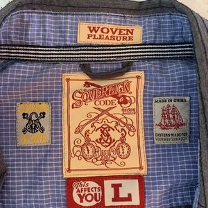 Men’s Sovereign Code button down shirt